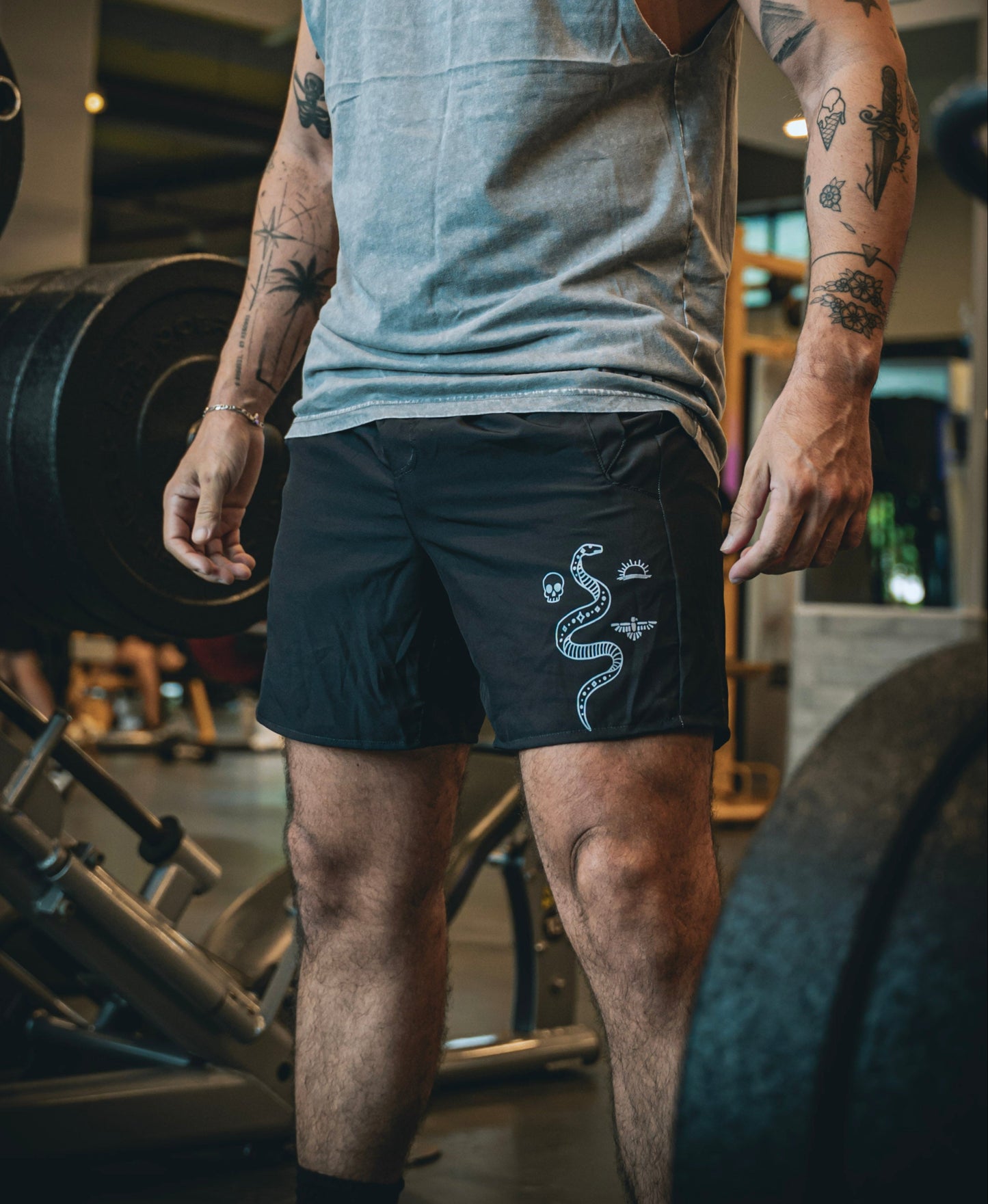 Hybrid Weightlifting Shorts - Diseño 3