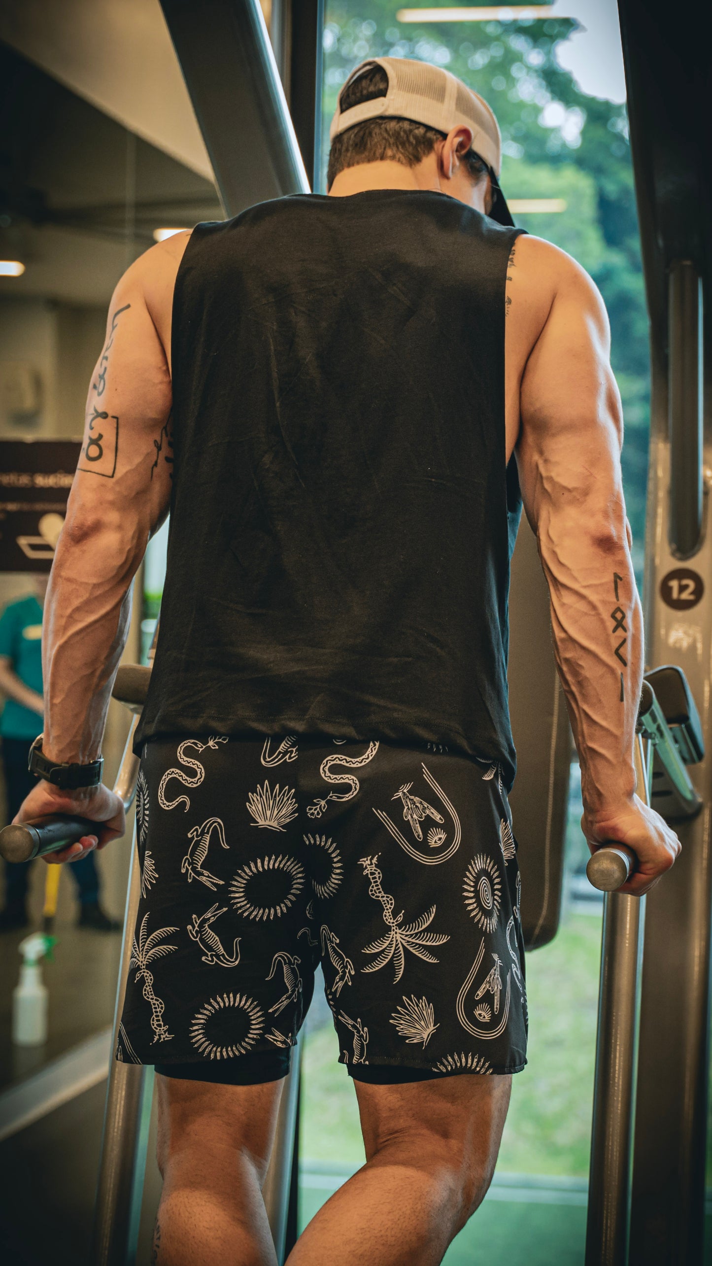 Hybrid Weightlifing Shorts - Diseño 1